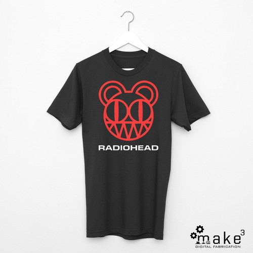Shirt radiohead radio head - radiohead, (radio