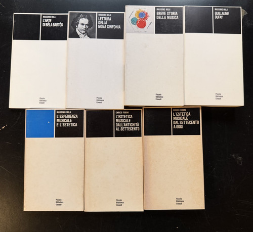 Lotto libri musica saggi