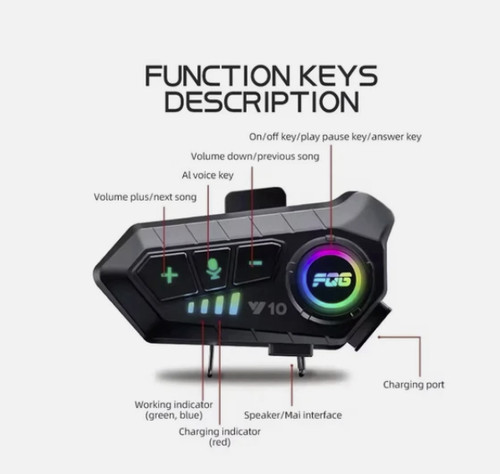 Interfono bluetooth per - interfono, 5.3