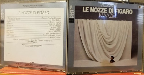 Mozart nozze figaro cds book - figaro, 3-cds