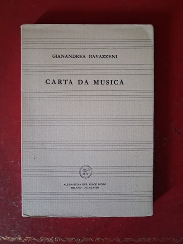 Carta musica gianandrea - carta, da