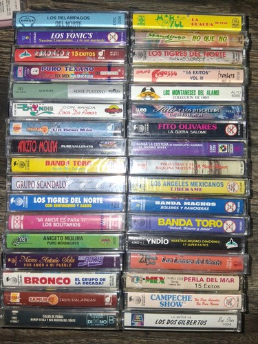 Cassettes musica mexicana - musica,